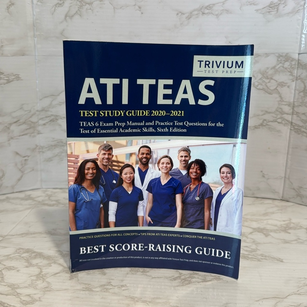 ATI TEAS Test Study Guide 2020-2021 education book‎ 6th edition